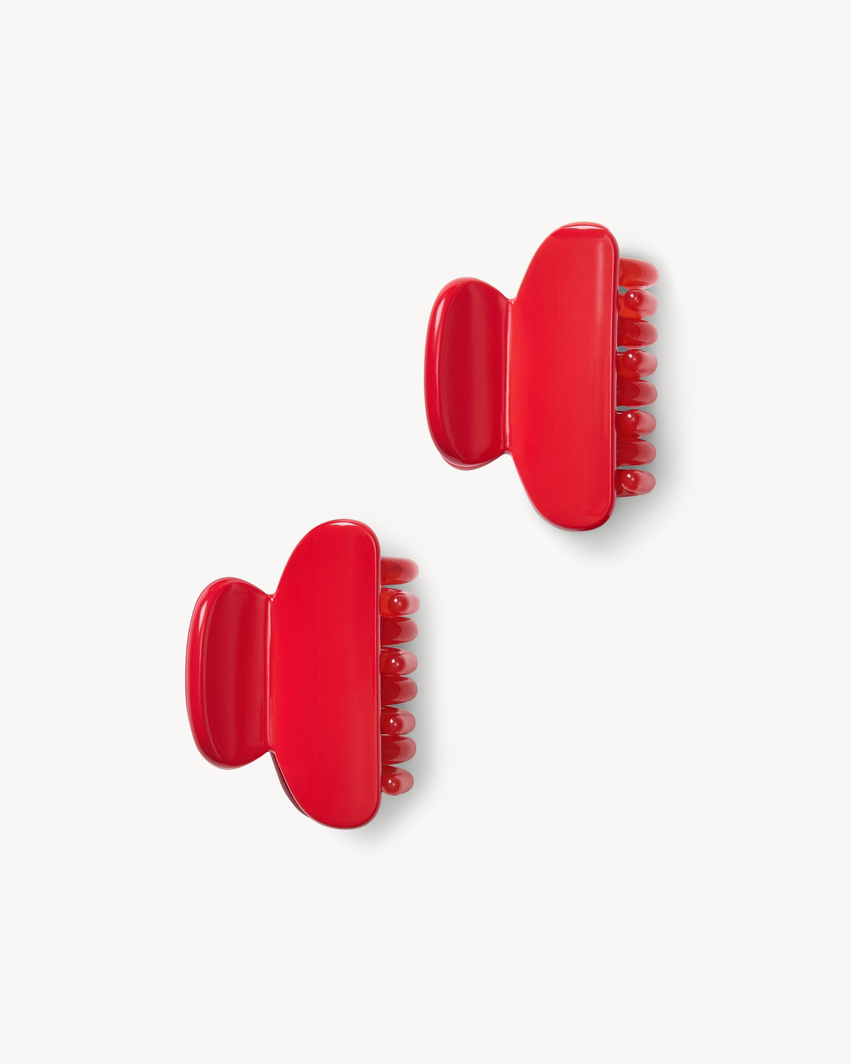 Twin Heirloom Claws in Ruby