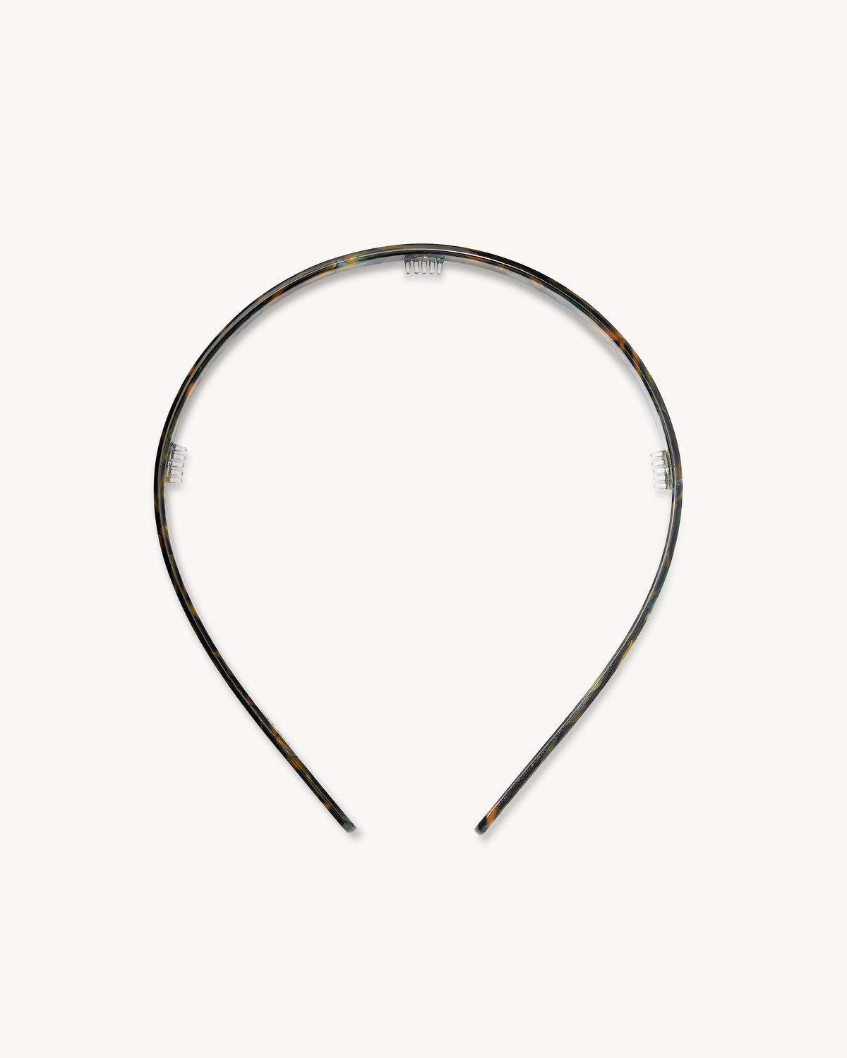 Ultralight Thin Headband in Green Tortoise