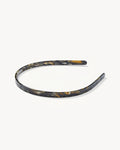 Ultralight Thin Headband in Midnight Horn