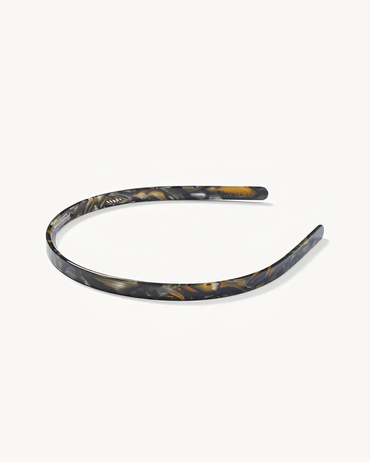 Ultralight Thin Headband in Midnight Horn