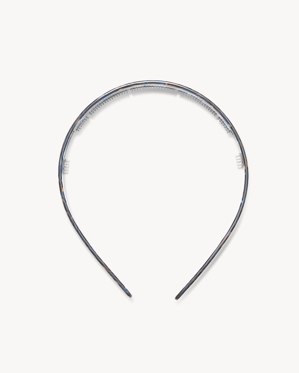 Ultralight Thin Headband in Blue Horn