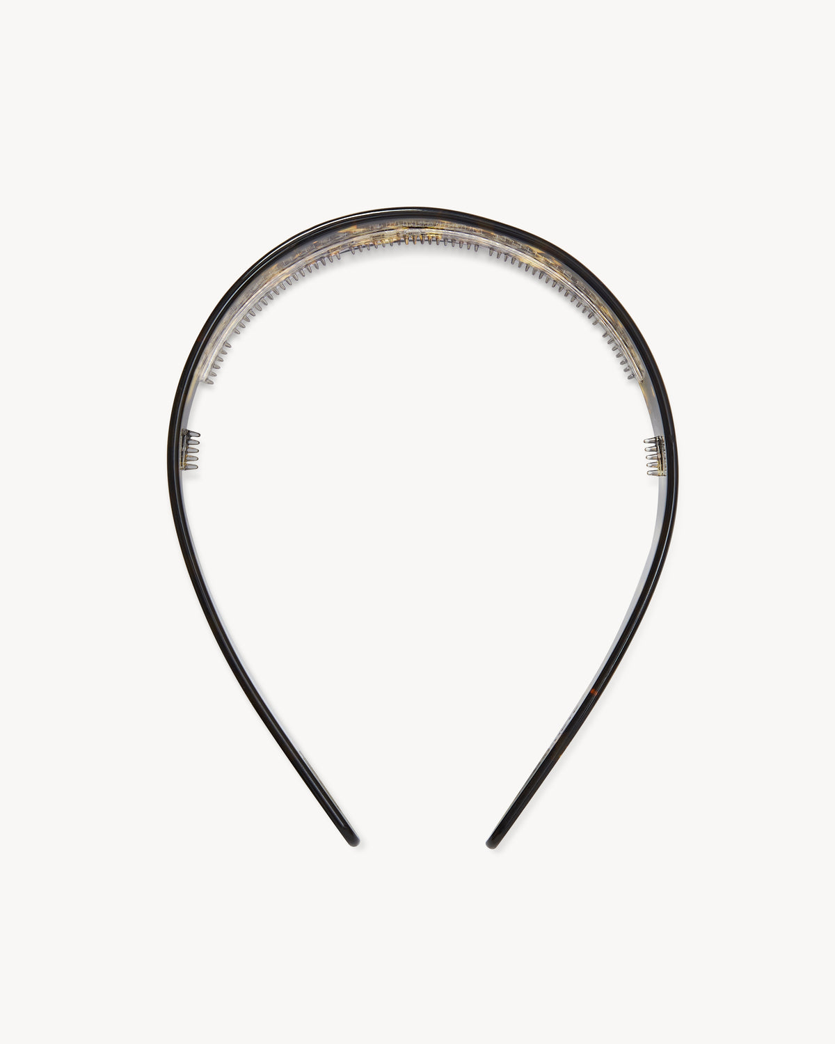 Wide Headband in Dark Tortoise
