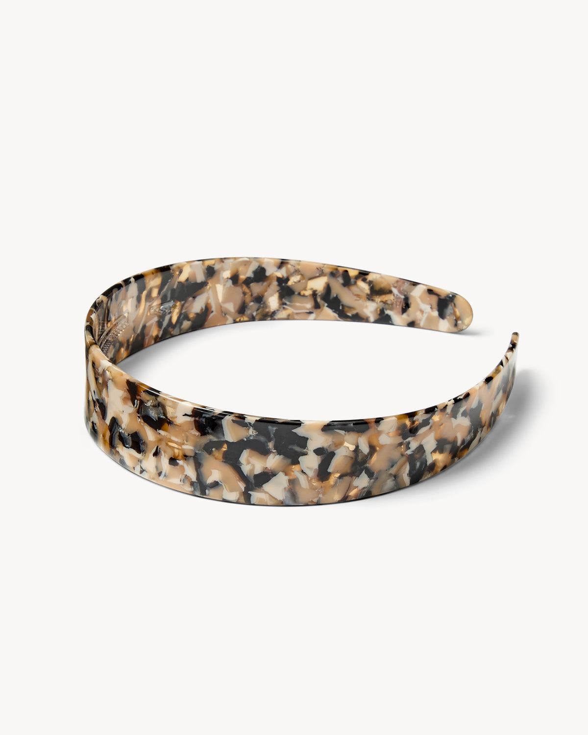 Wide Headband in Abalone