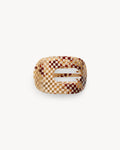 Yoga Claw in Tortoise Checker