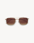 Amelia Sunglasses in White