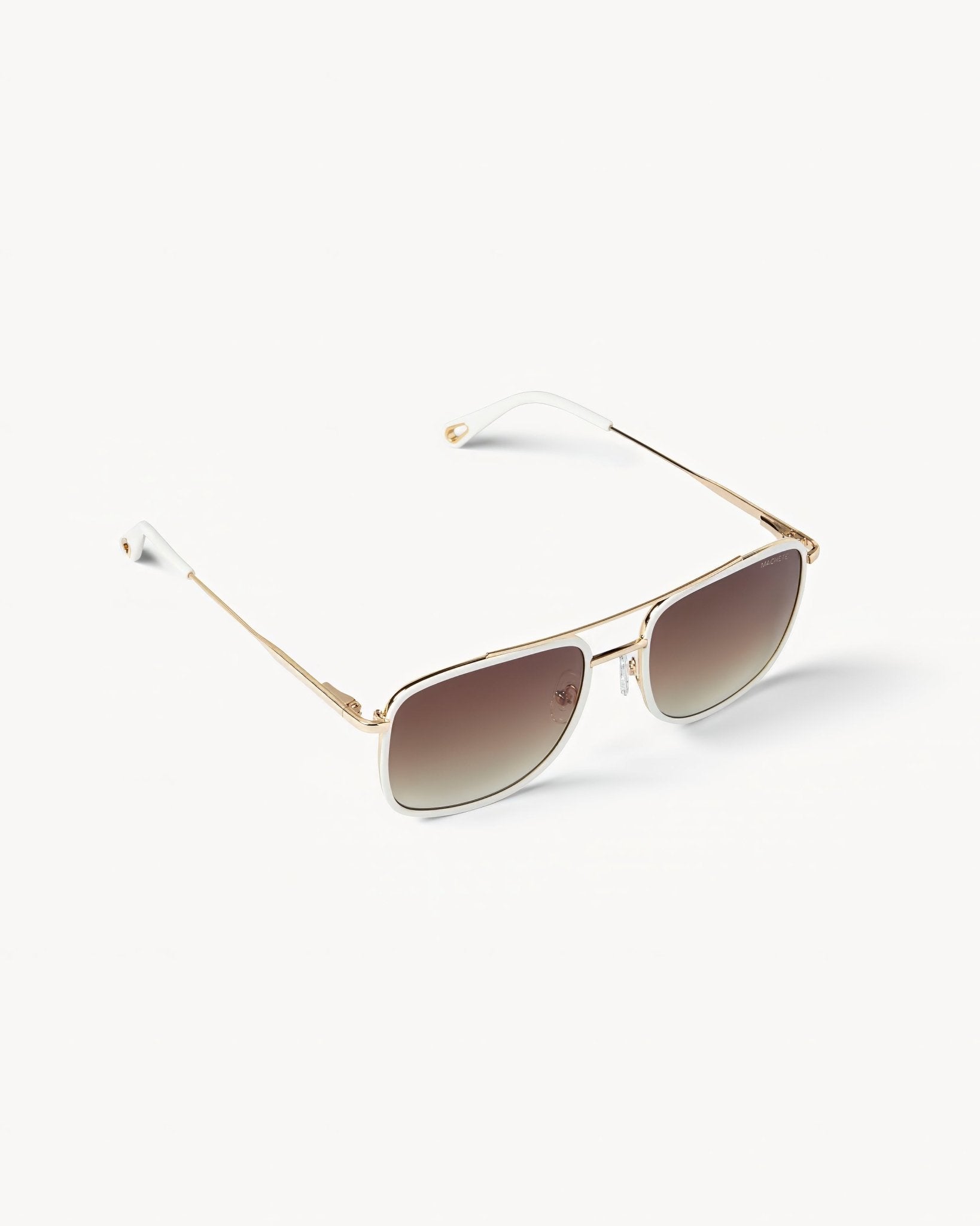 Amelia Sunglasses in White - MACHETE