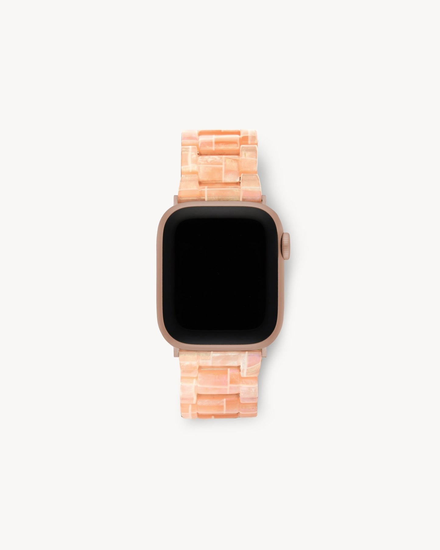 Apple Watch Band in Apricot Shell Checker - MACHETE