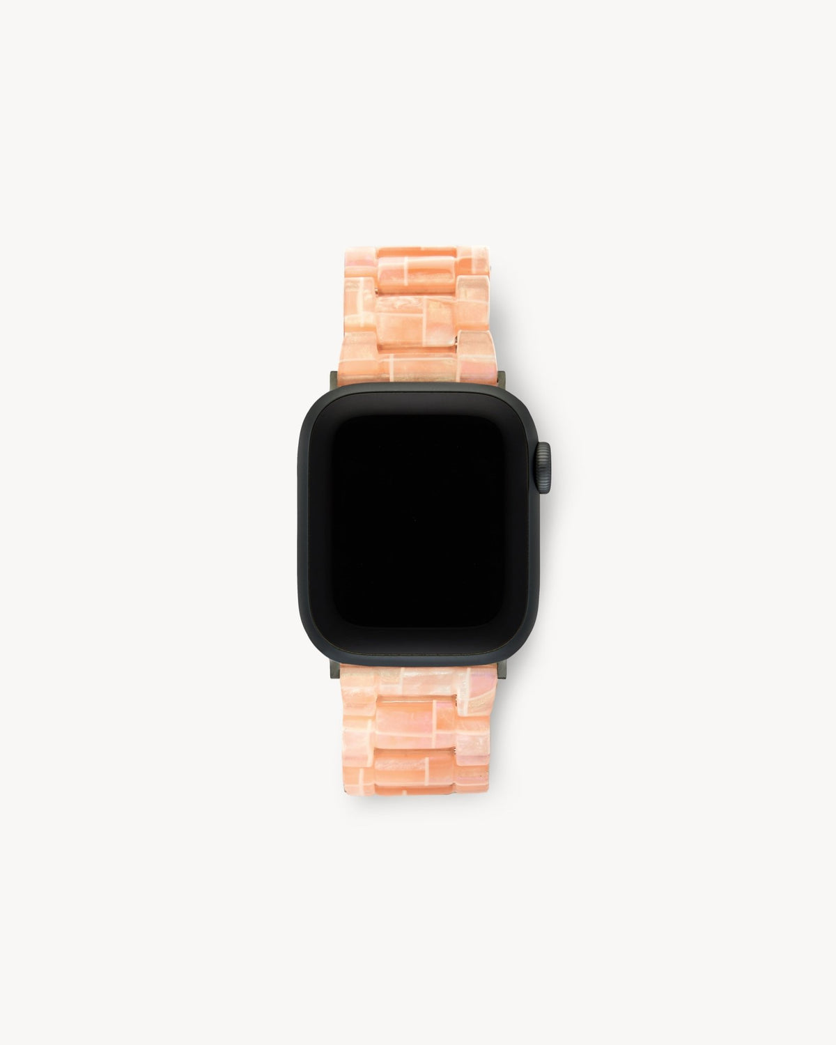 Apple Watch Band in Apricot Shell Checker - MACHETE