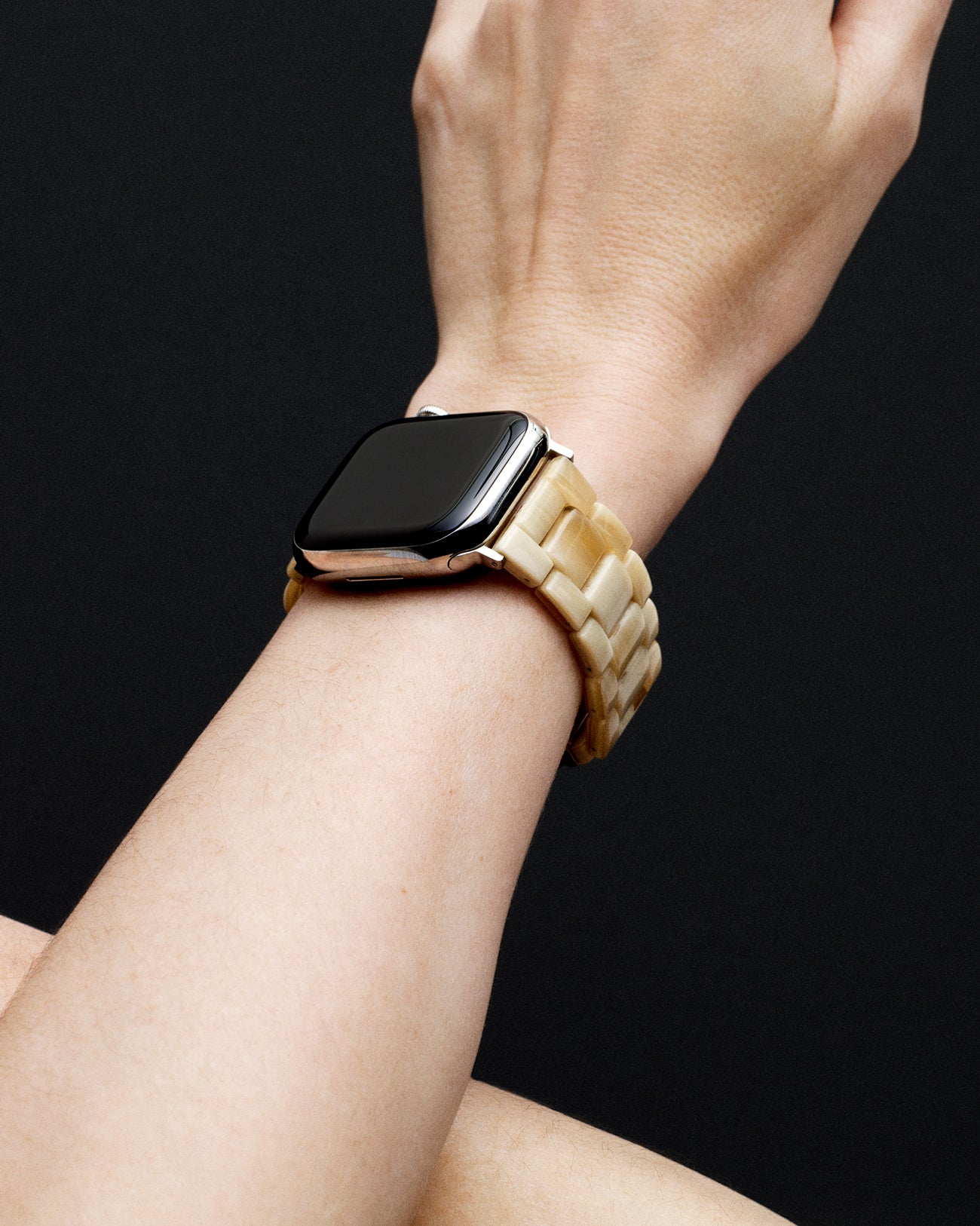 Apple Watch Band in Blonde Tortoise Matte - MACHETE