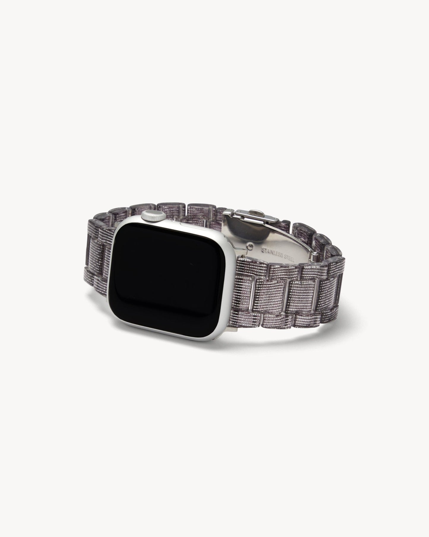 Apple Watch Band in Silver Stripe - MACHETE