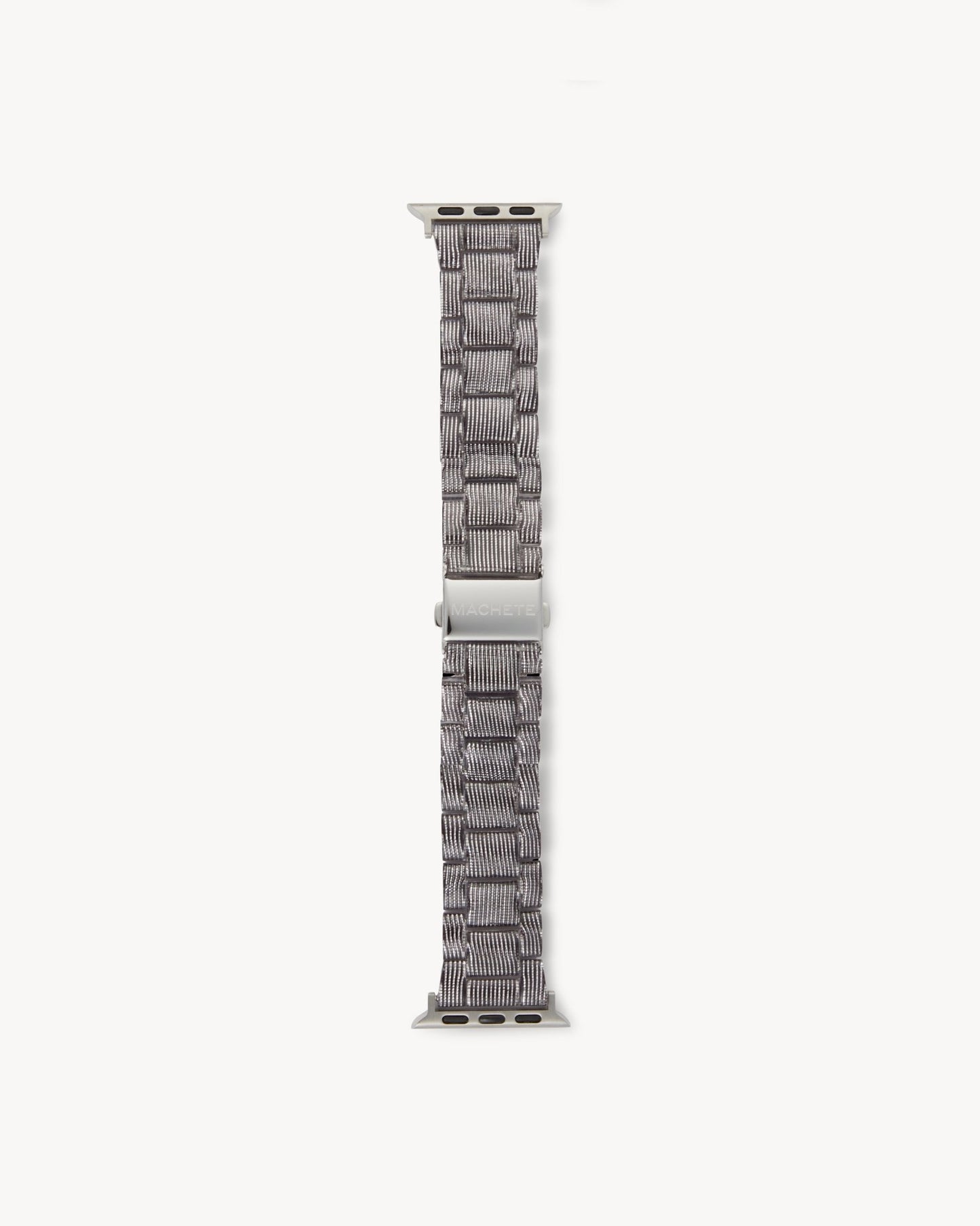 Apple Watch Band in Silver Stripe - MACHETE