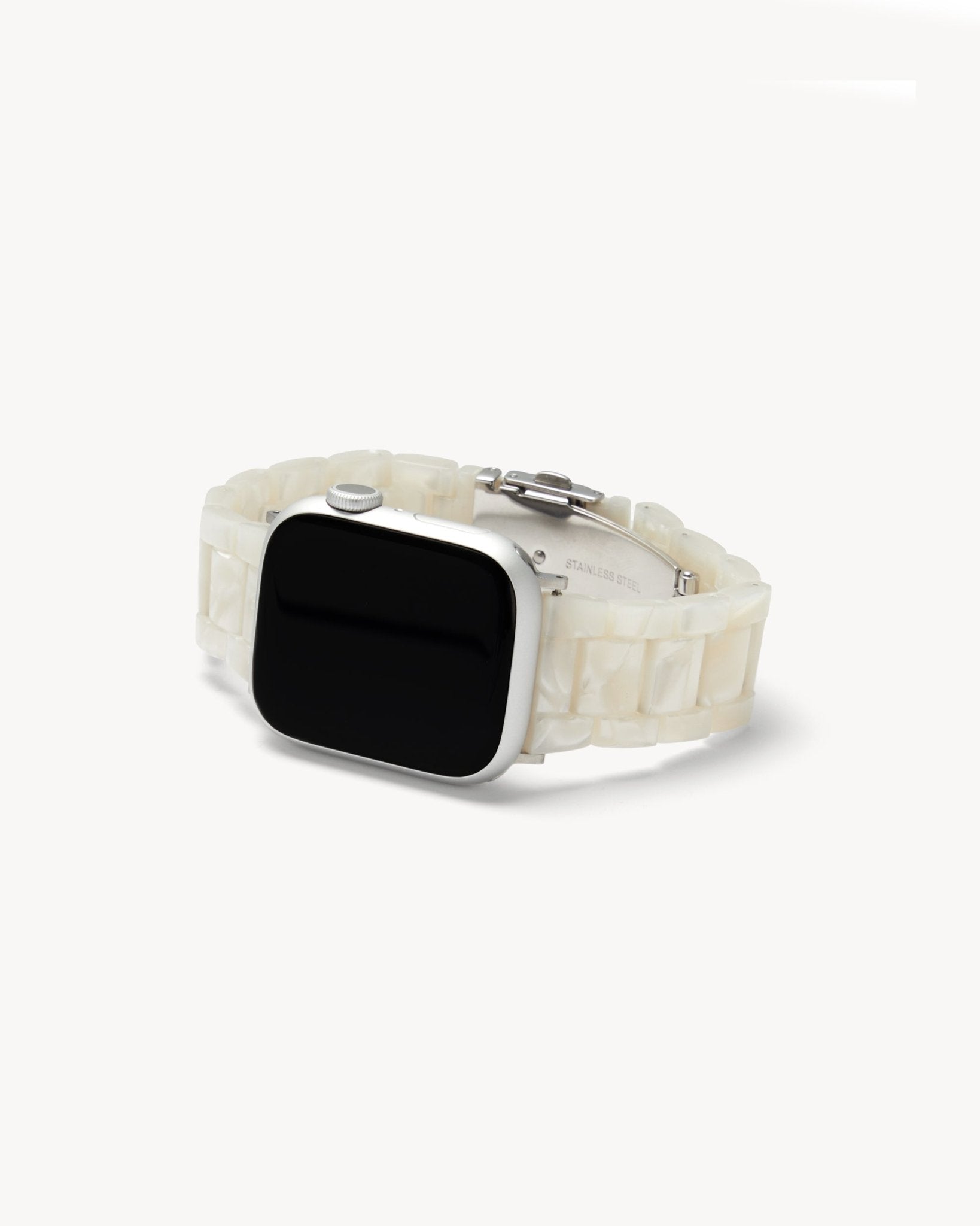 Apple Watch Band in White Shell - MACHETE