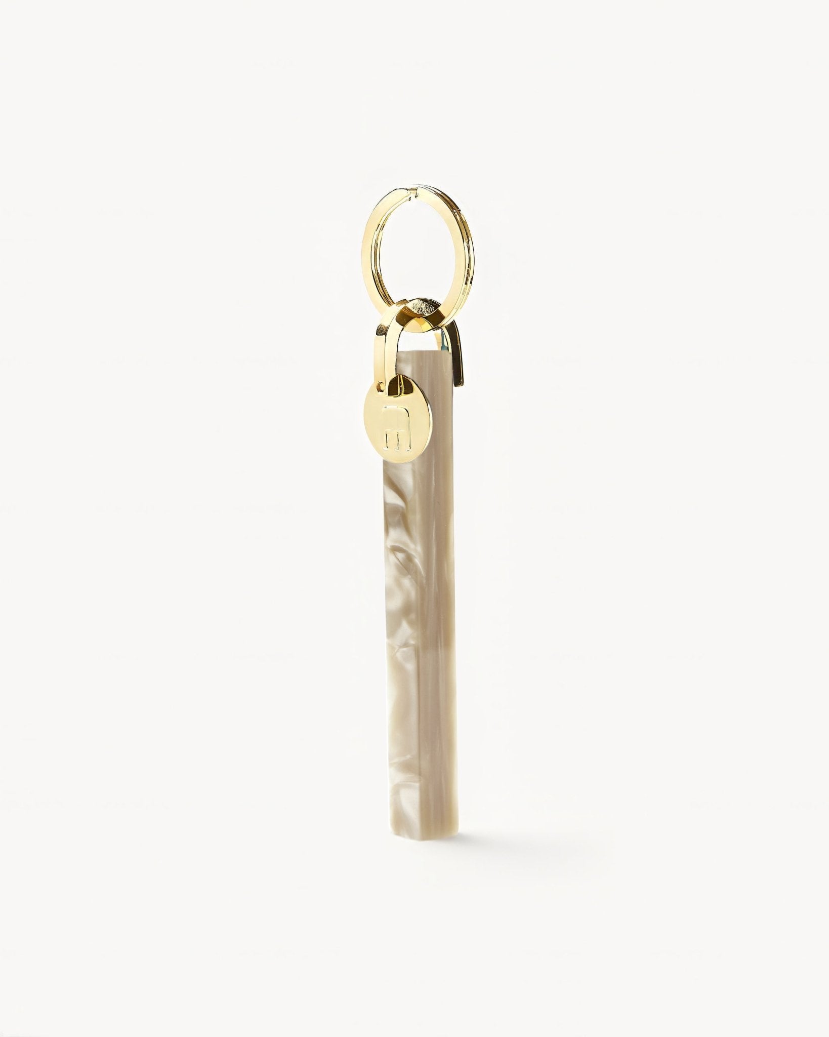 Bar Keychain in Sand Shell - Gold - MACHETE