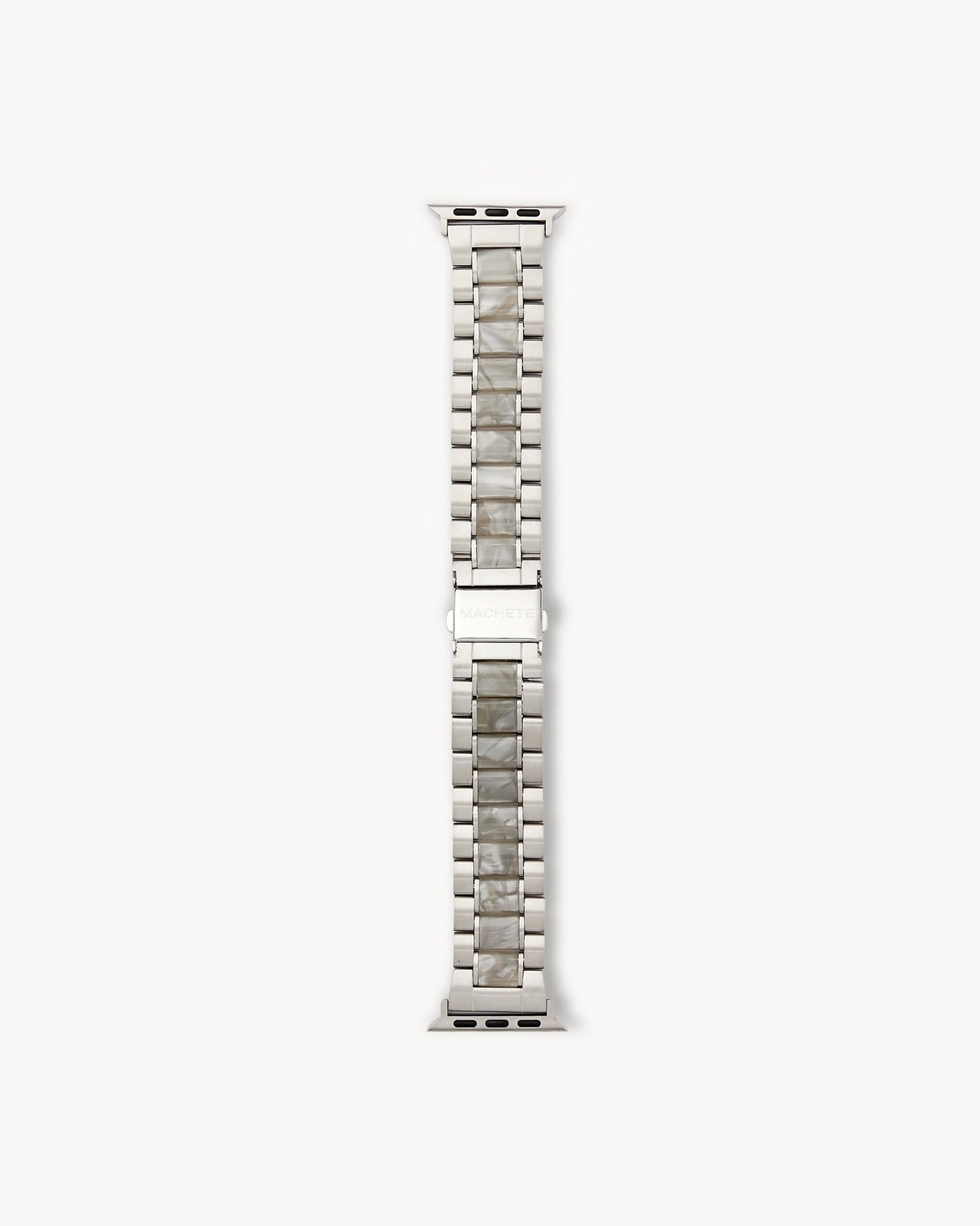 Boyfriend Apple Watch Band in Grey Shell - MACHETE