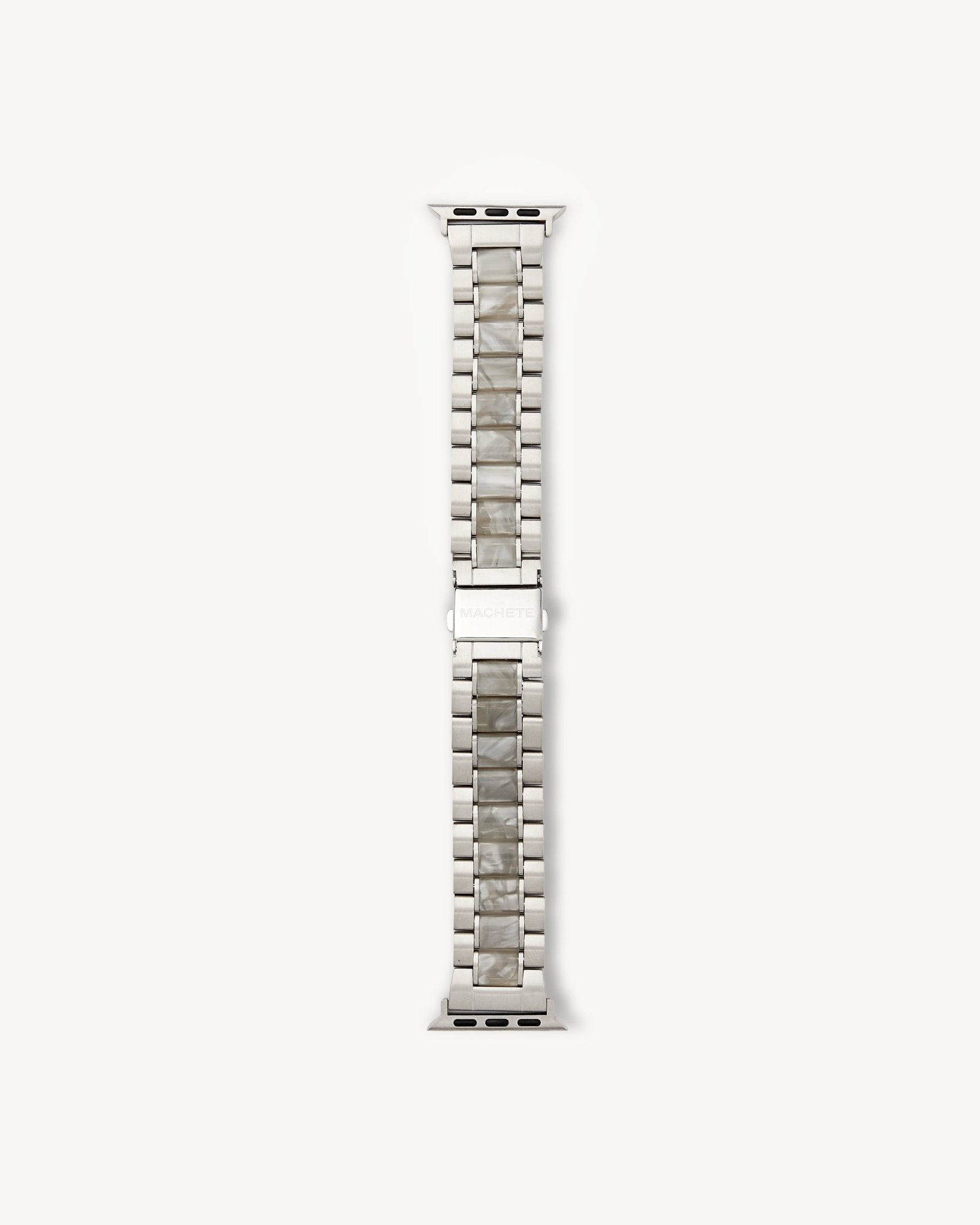 Boyfriend Apple Watch Band in Grey Shell - MACHETE