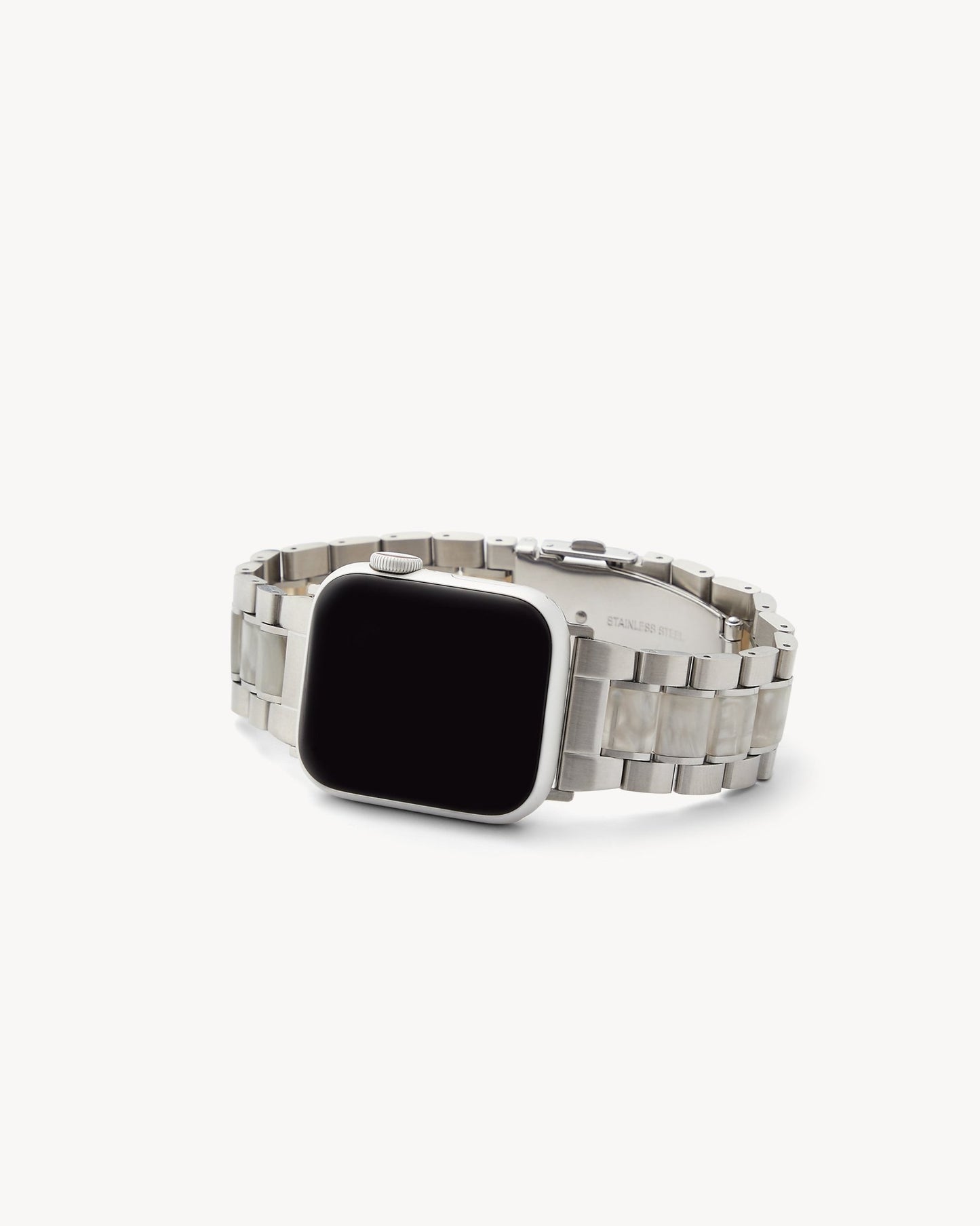 Boyfriend Apple Watch Band in Grey Shell - MACHETE