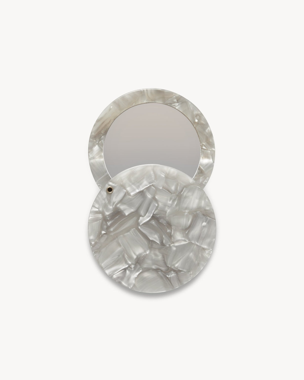 Circle Mirror in Grey Shell - MACHETE