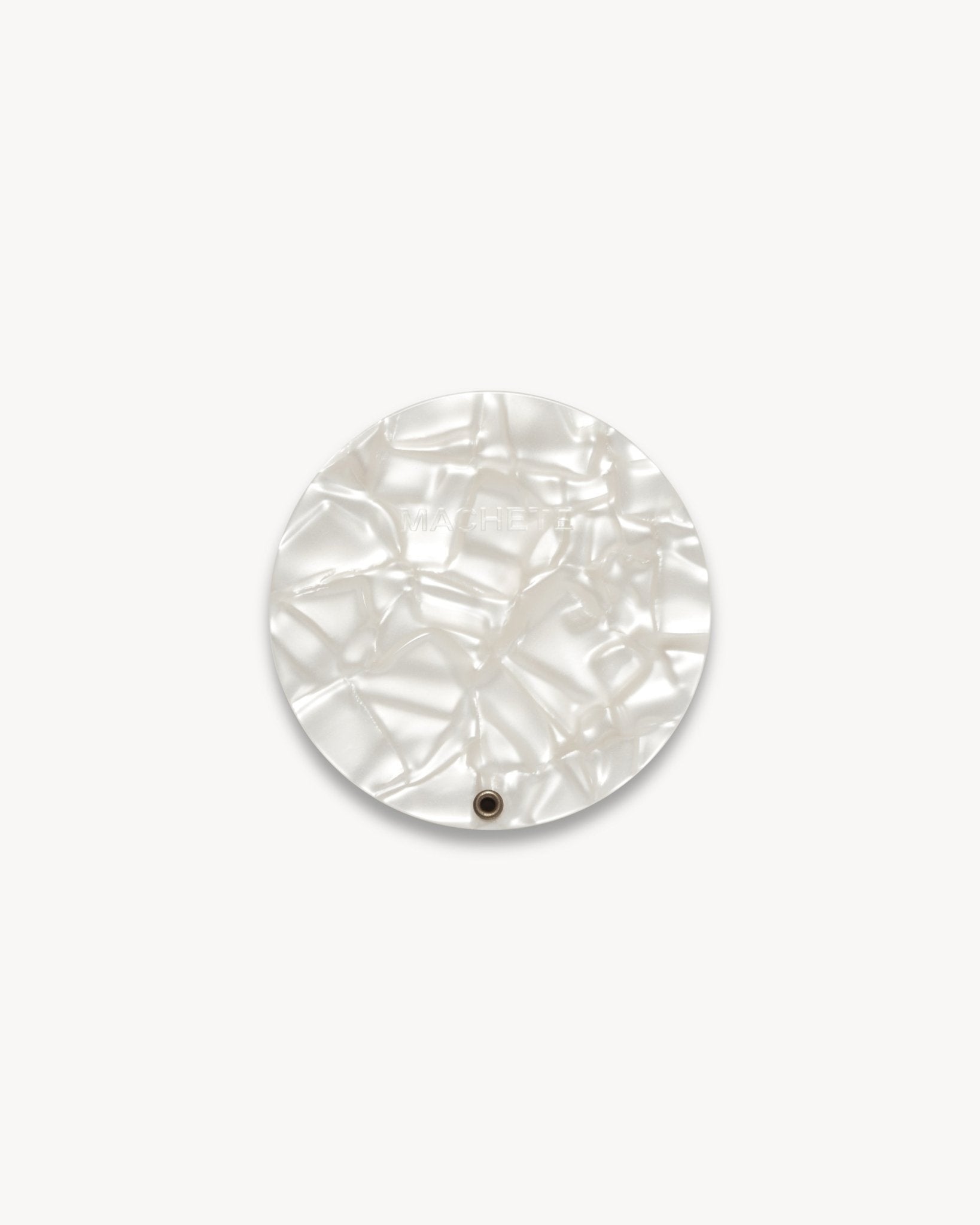 Circle Mirror in White Shell - MACHETE