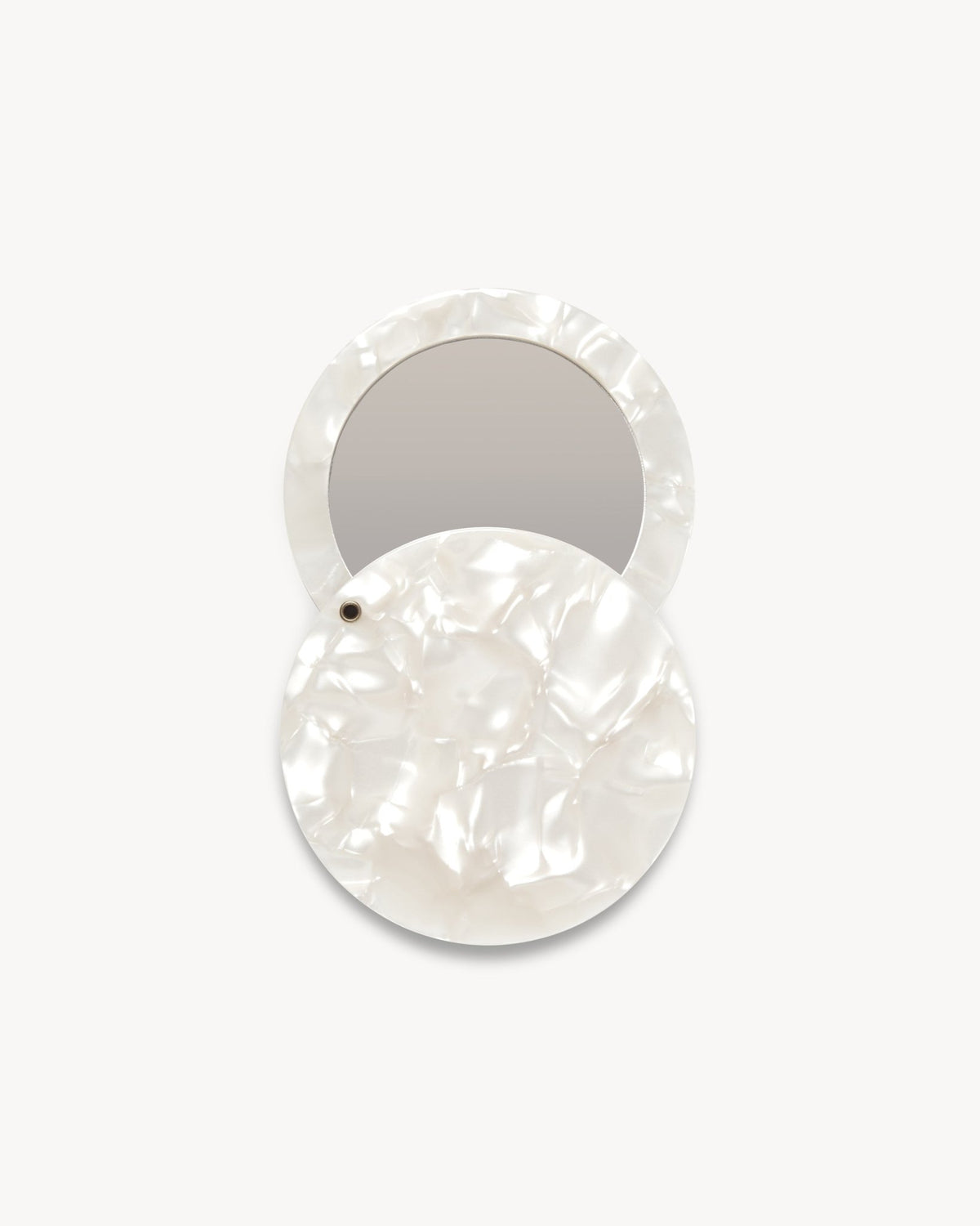 Circle Mirror in White Shell - MACHETE