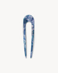 French Hair Pin in Cosmic Blue