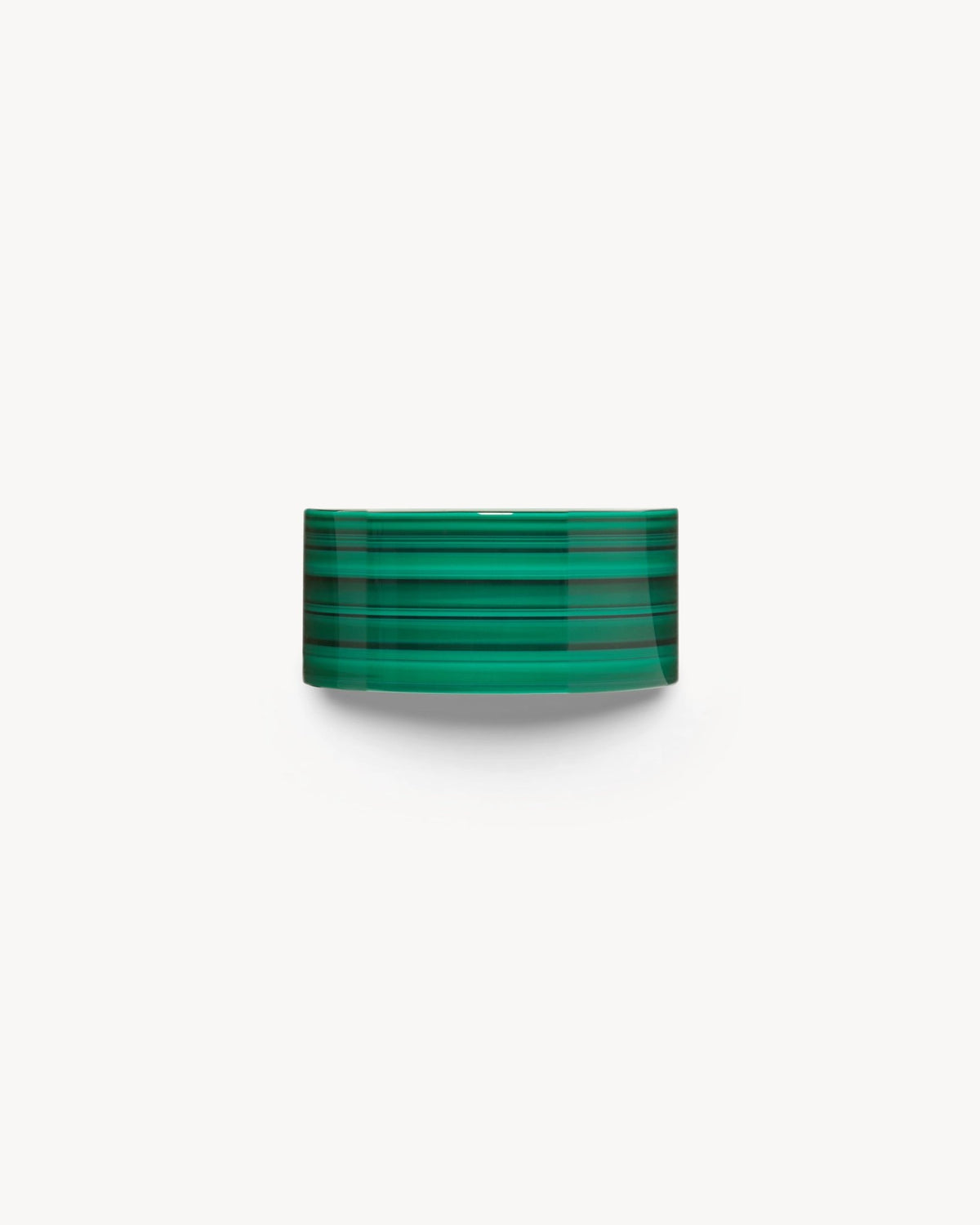 French Pony Barrette in Malachite - MACHETE