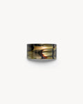 French Pony Barrette in Midnight Horn