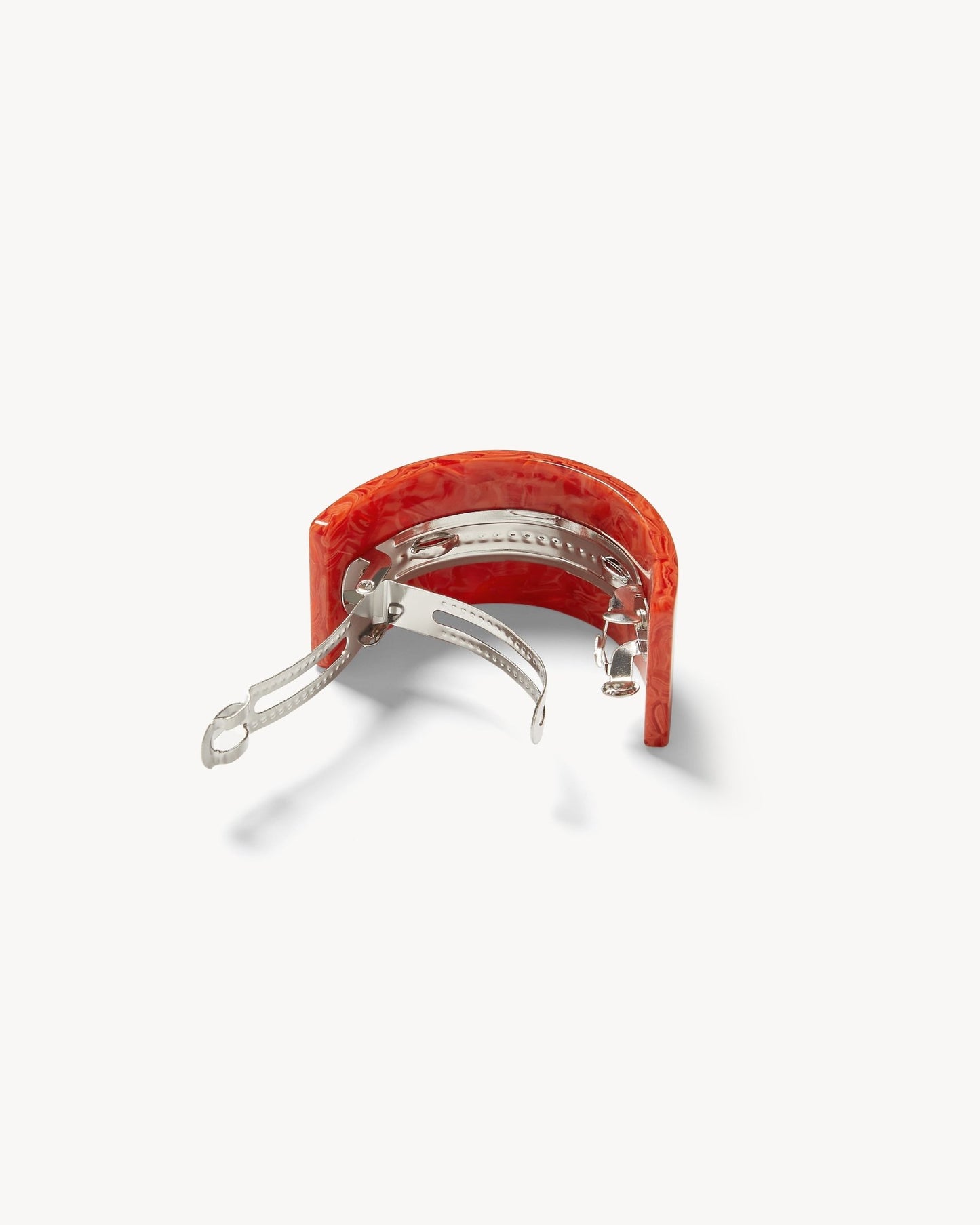 French Pony Barrette in Poppy - MACHETE