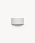 French Pony Barrette in White Matte