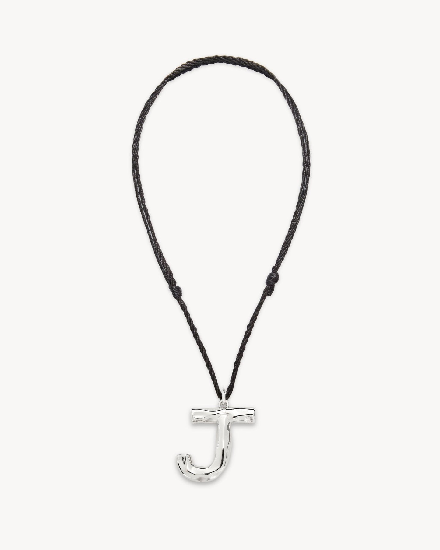 Grande Monogram Necklace in Silver - MACHETE