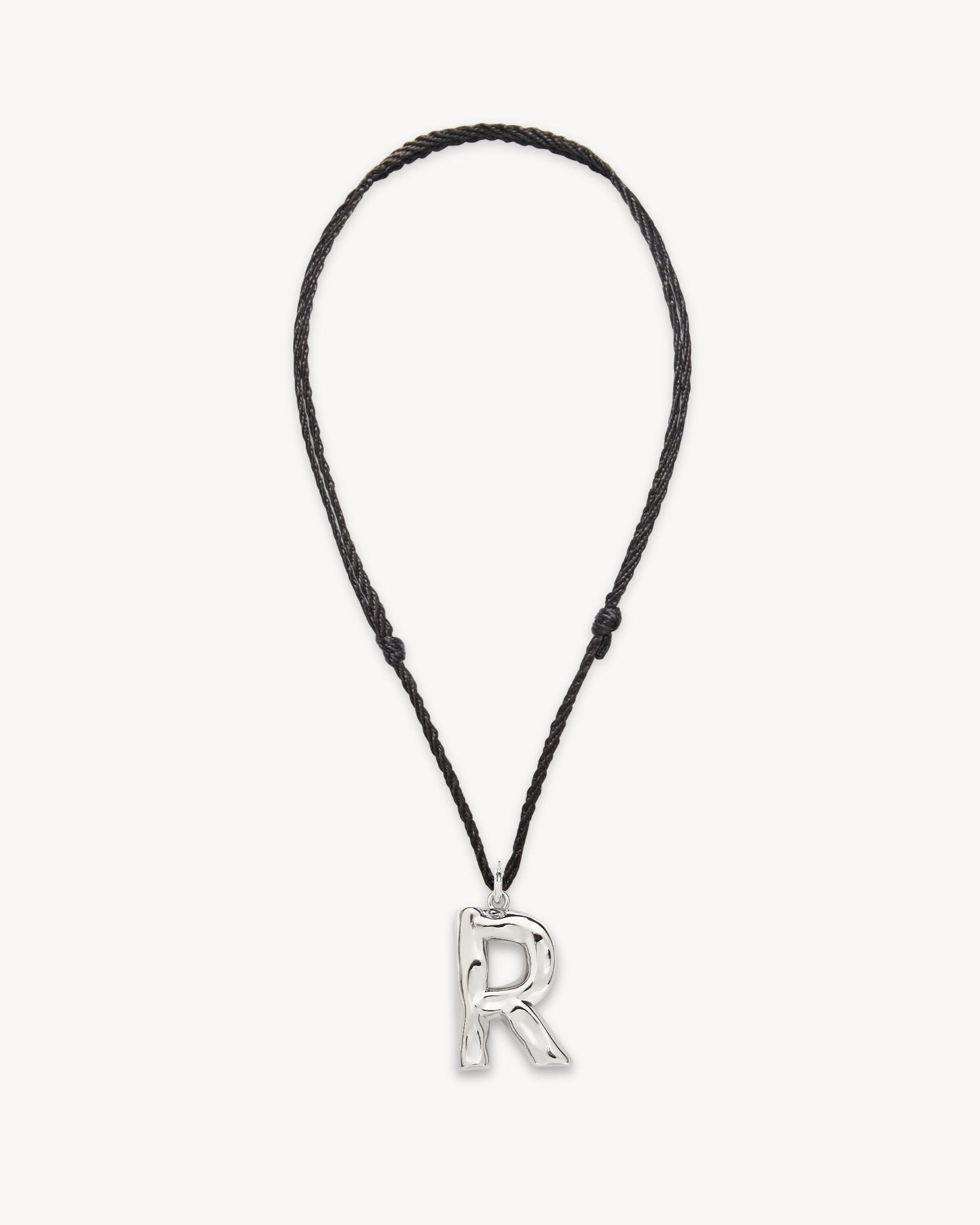 Grande Monogram Necklace in Silver - MACHETE