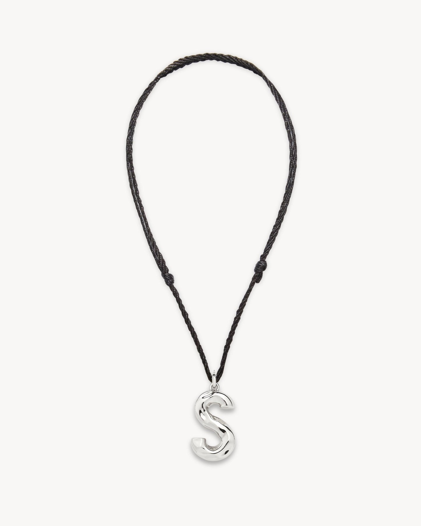 Grande Monogram Necklace in Silver - MACHETE