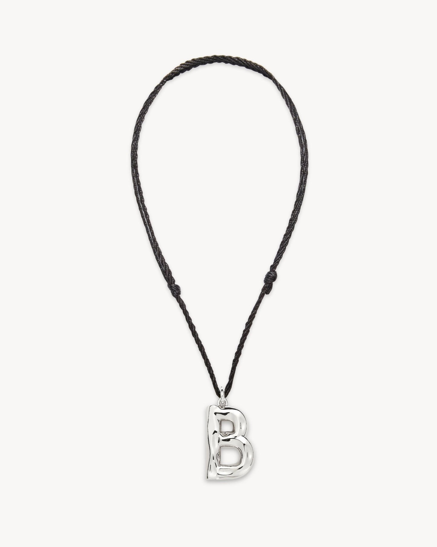 Grande Monogram Necklace in Silver - MACHETE