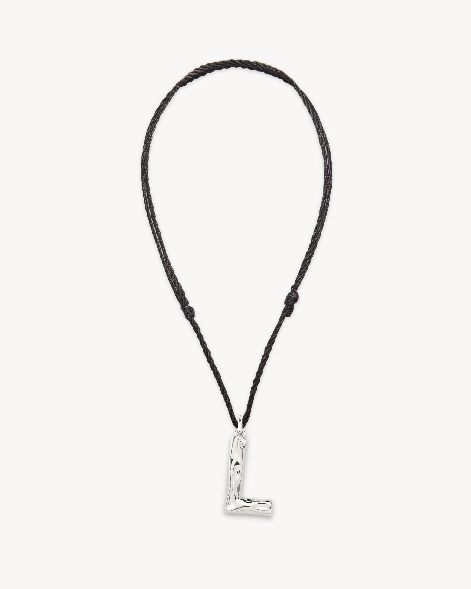 Grande Monogram Necklace in Silver - MACHETE