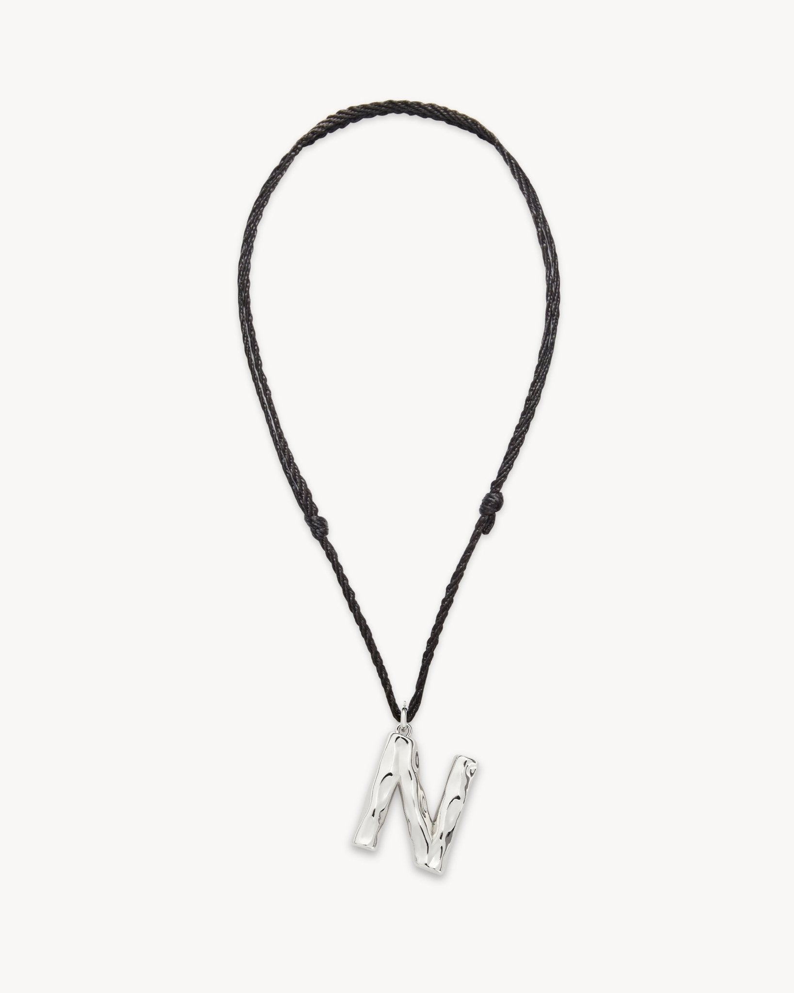 Grande Monogram Necklace in Silver - MACHETE