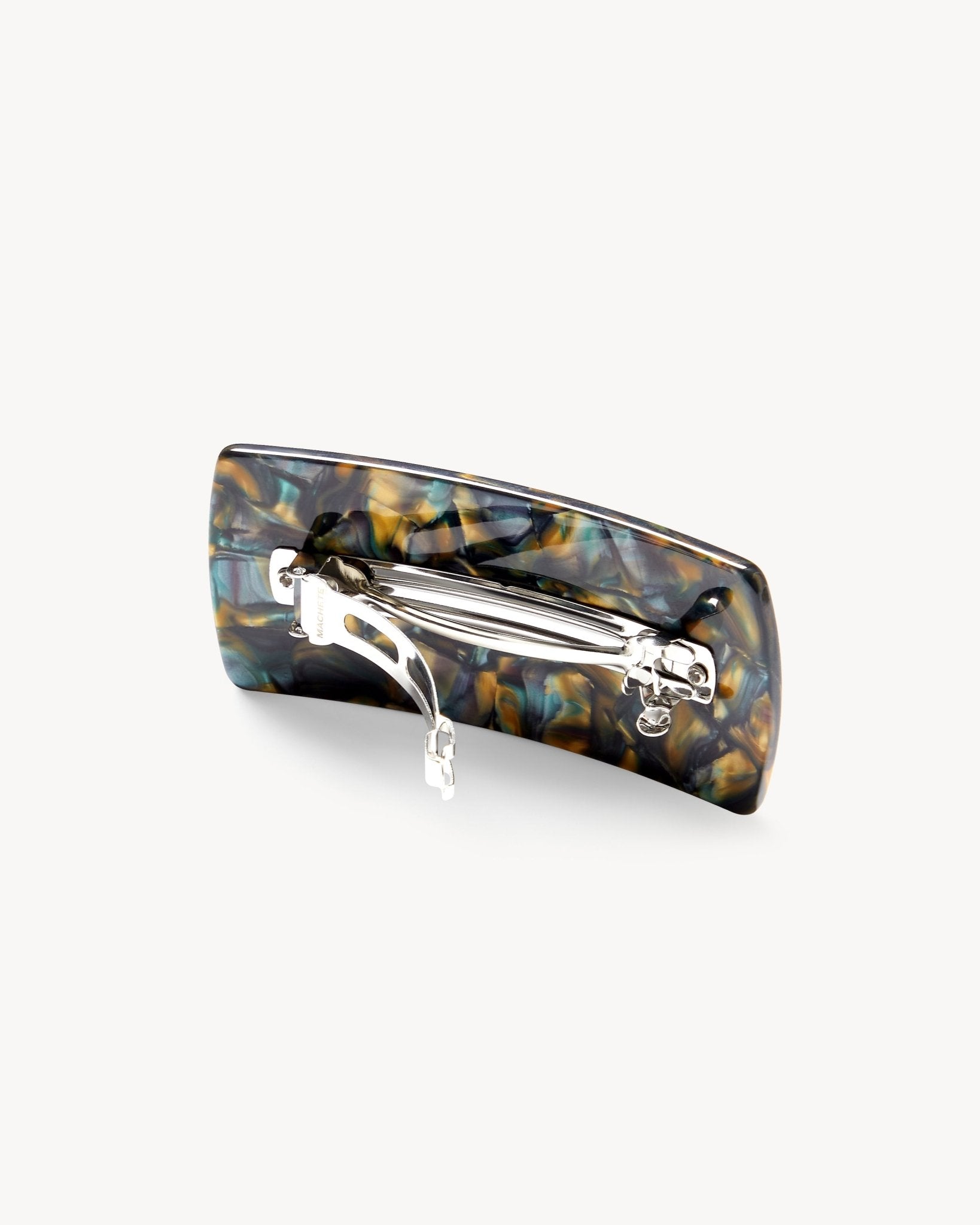 Jumbo Box Barrette in Green Tortoise – MACHETE