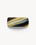 Jumbo Box Barrette in Horn