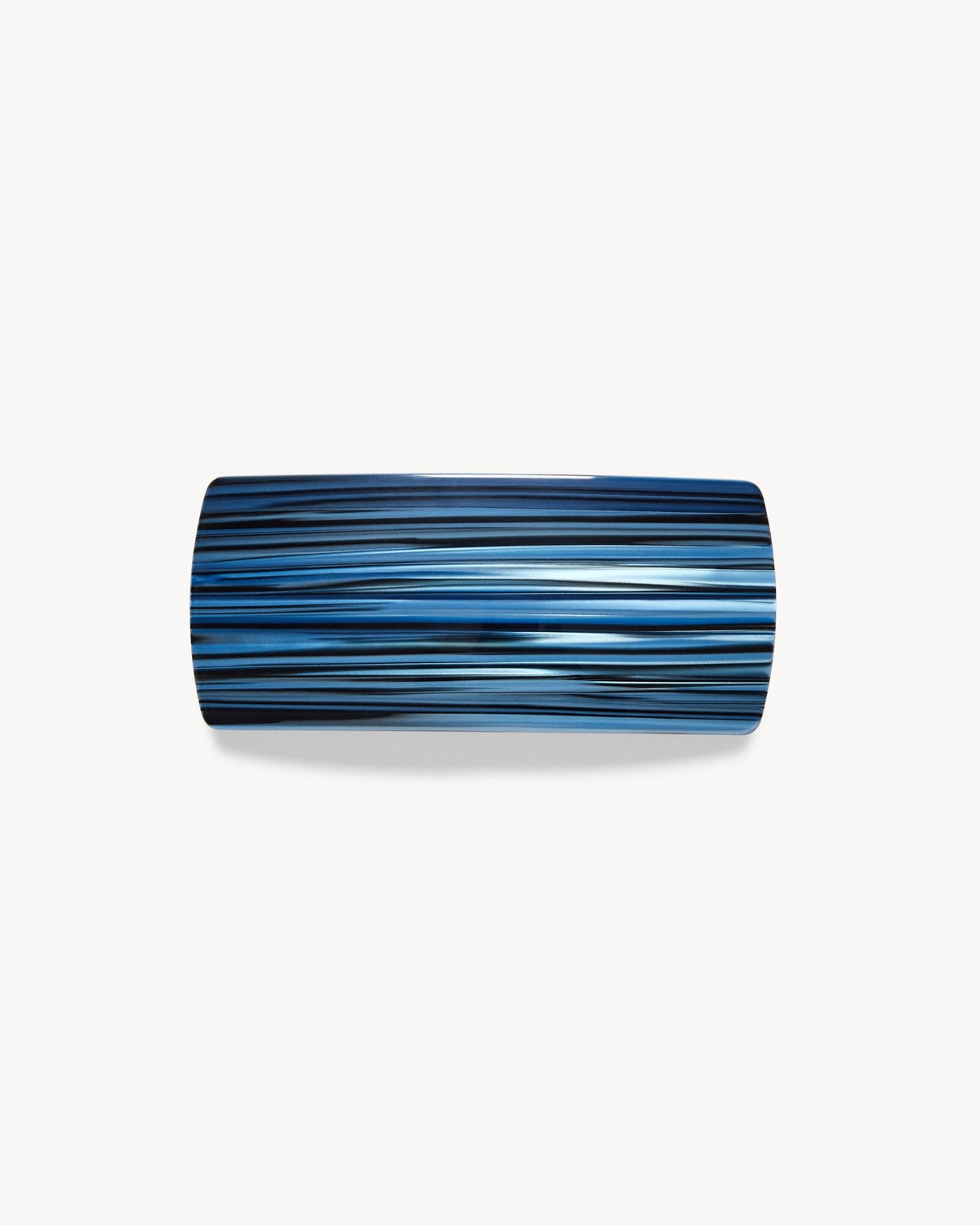 Jumbo Box Barrette in Indigo - MACHETE