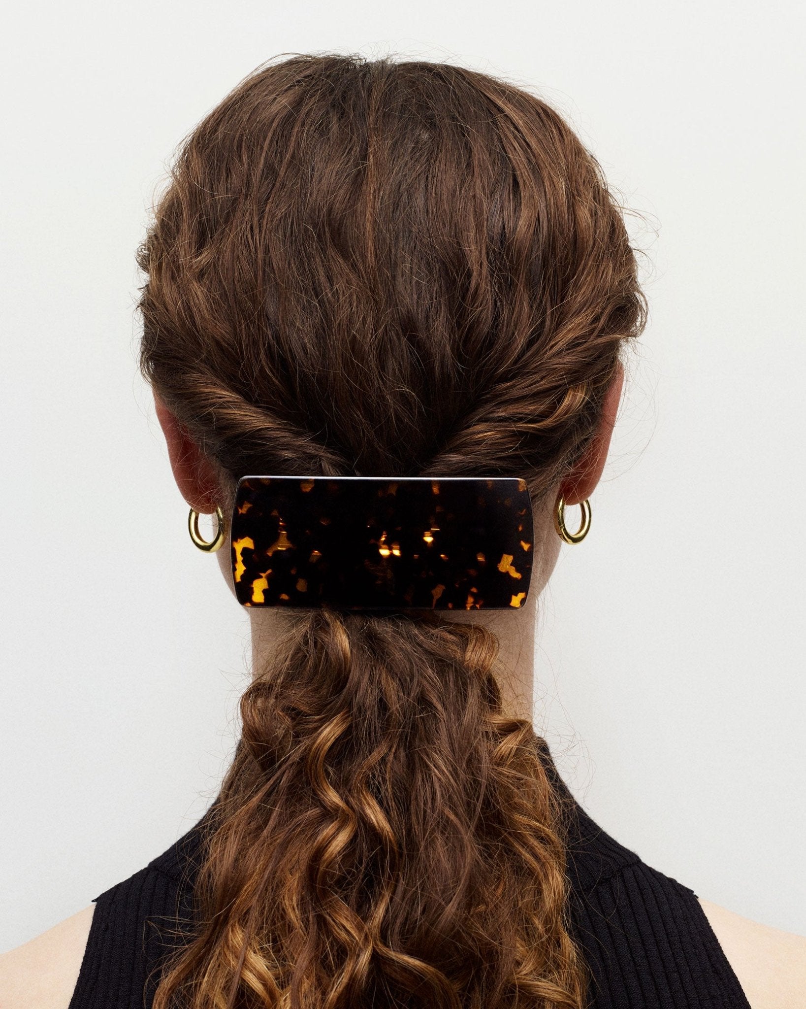 Jumbo Box Barrette in Noir – MACHETE
