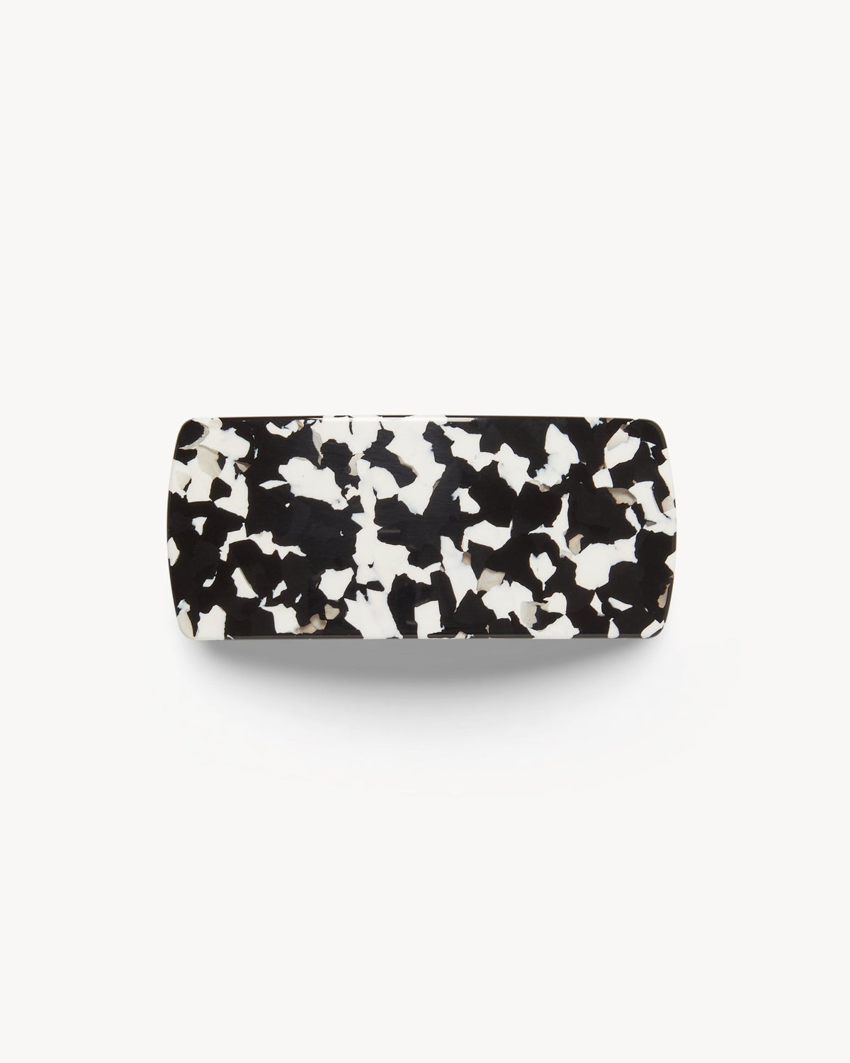 Jumbo Box Barrette in Noir - MACHETE