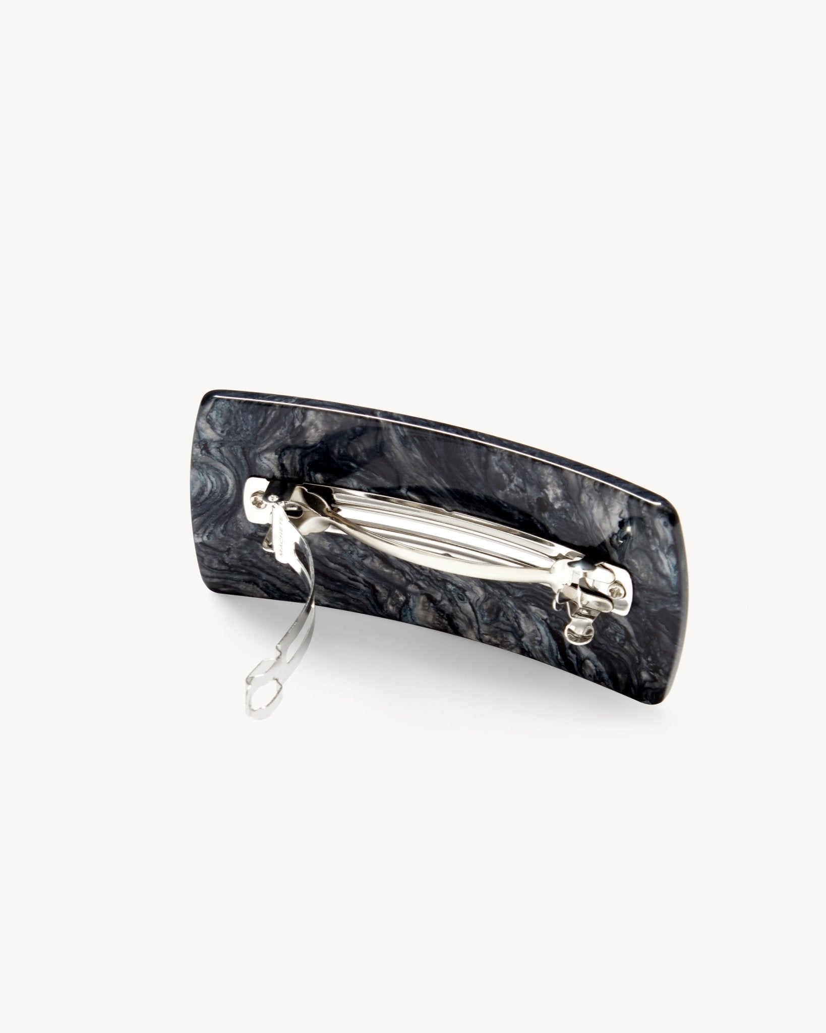 Jumbo Box Barrette in Obsidian – MACHETE
