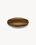 Jumbo Oval Barrette in Tiger’s Eye