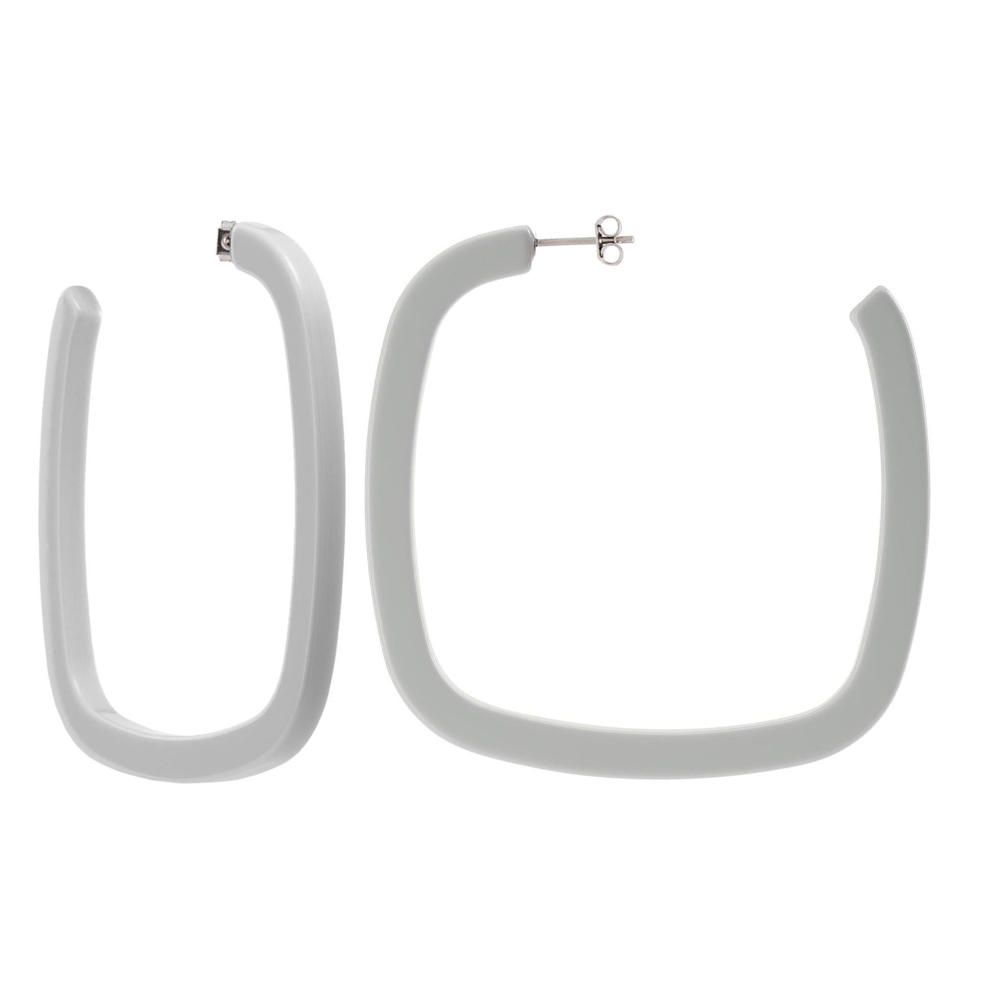 Large Square Hoops