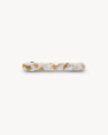 Midi Paris Barrette in Taupe Shell
