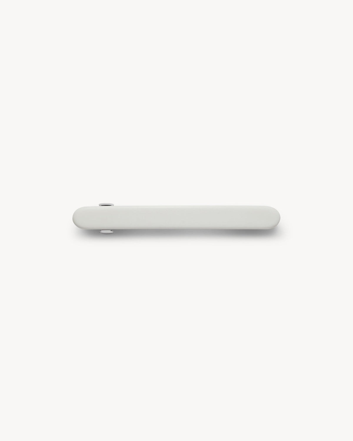 Midi Paris Barrette in White Matte - MACHETE