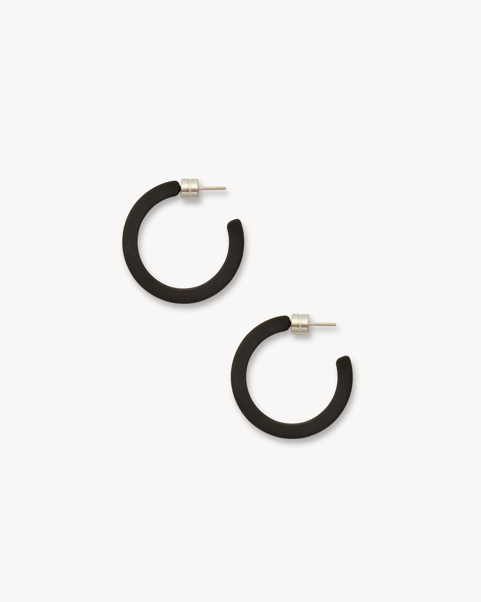 Mini Hoops in Black Matte - MACHETE