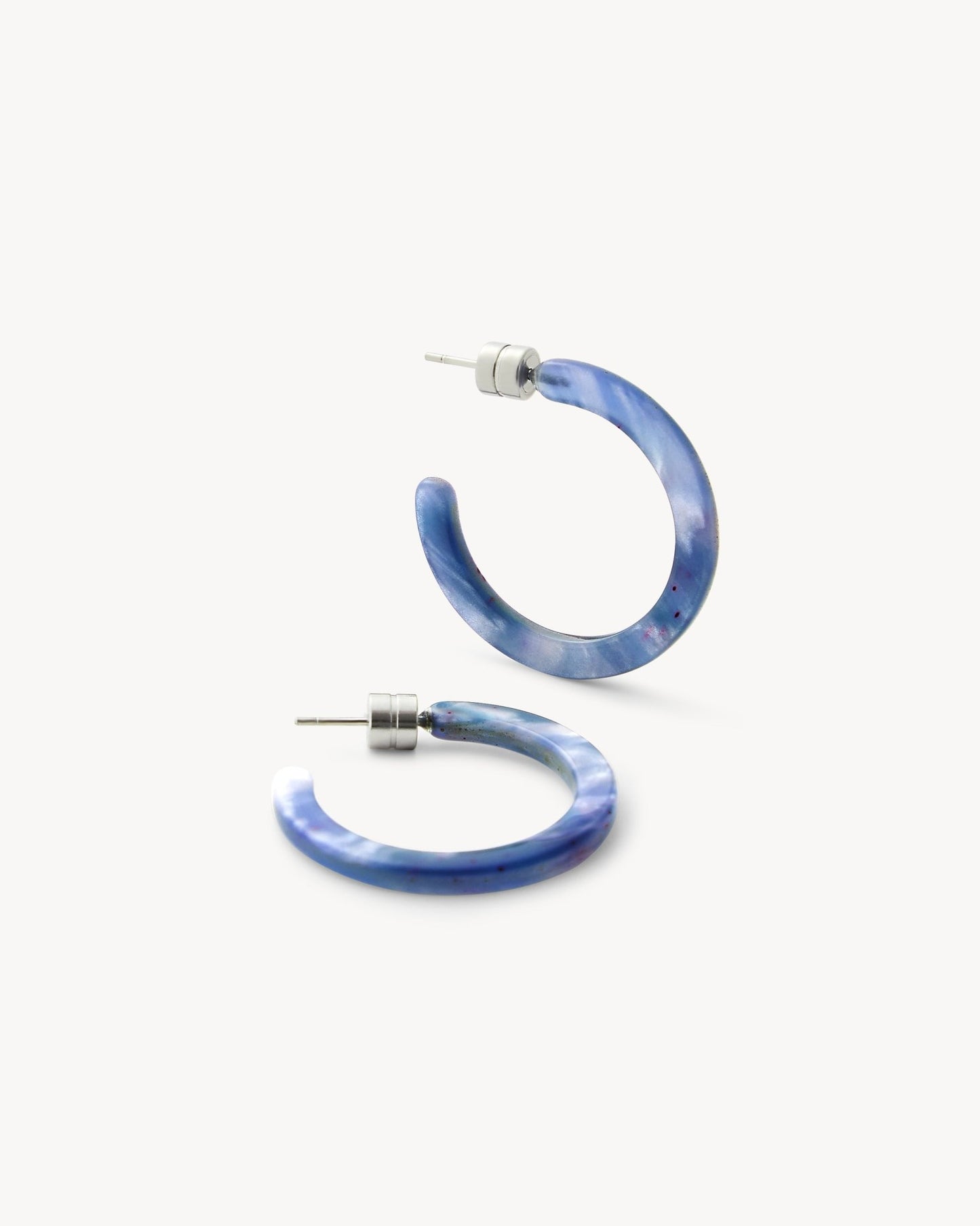 Mini Hoops in Cosmic Blue - MACHETE