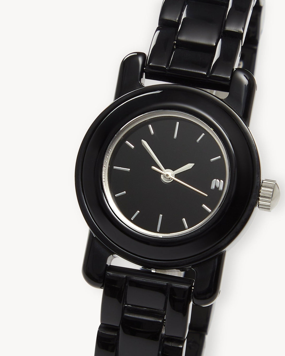 Mini Mono Watch in Black - Outlet
