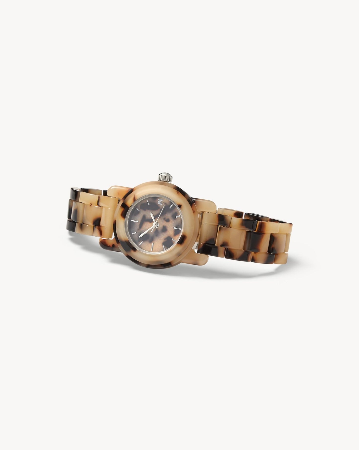 Mini Mono Watch in Blonde Tortoise - Outlet