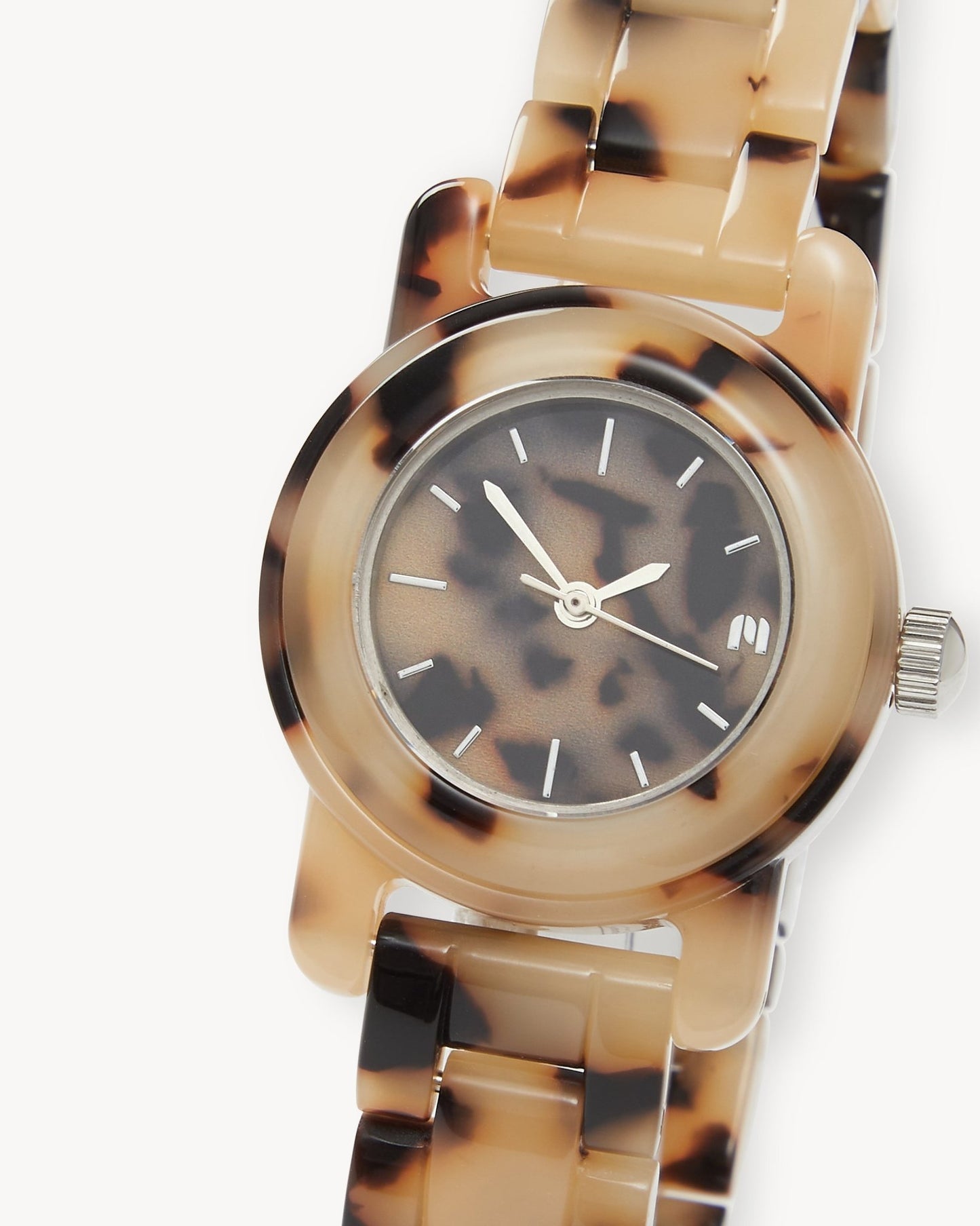 Mini Mono Watch in Blonde Tortoise - Outlet