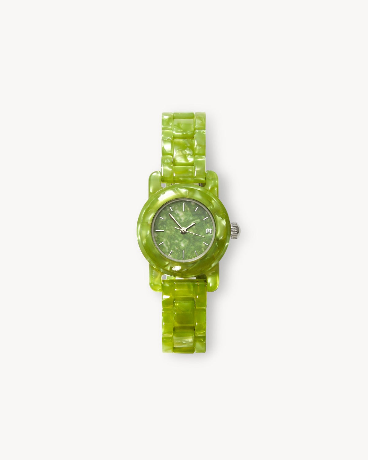 Mini Mono Watch in Pistachio - Outlet